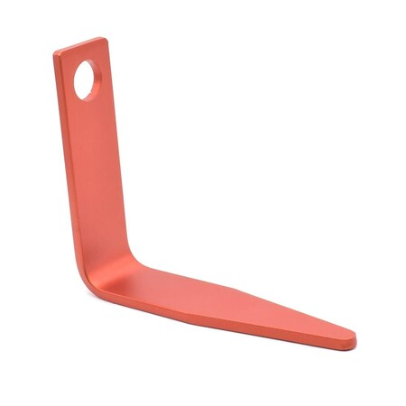Superior Parts Rafter Belt Hook Aluminum for Nail Guns with 3/8 Inch NPT Air Fitting - Red GH1-RED